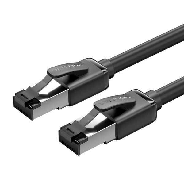 307163_1 Vention Cable de Red SFTP RJ45 Cat.8 - 1m - Color Negro - Imagen 1
