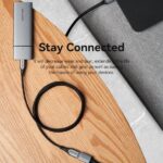 Vention Cable USB-A 3.0 Macho a USB 3.0 Hembra - 3m - Trenzado - Color Gris - Imagen 5