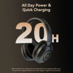 Vention SoundMate S11 Auriculares Bluetooth 5.3 - 20h de Bateria - Microfono - Color Negro - Imagen 5