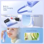 Vention PowerBank 5000mAh - USB-C, Lightning - Carga Rapida 20W - Color Rosa - Imagen 3