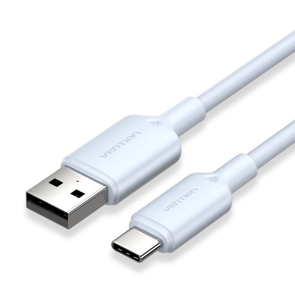 307648_1 Vention Cable USB-C a USB-A 3A 60W - 2m - Trenzado - Color Azul - Imagen 1