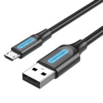 Vention Cable USB-A 2.0 a Micro-B 3A - 1m - Color Azul