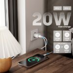 Ewent Cargador de Pared USB-C/PD + USB-A/QC 20W - Color Blanco - Imagen 3