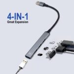 Ewent Hub USB3.2 - 1 USB-A - 1 Puerto USB 3.2 - 3 Puertos USB 2.0 - Imagen 3
