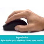 Ewent Pack Inalambrico 2.4hz KB+RATON - Teclado de Oficina con 13 Teclas Multimedia - Raton de Viaje - 1000dpi Unico - Receptor USB-A - 2 Bateria AA (Incluida) - Color Negro - Imagen 4