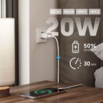 Ewent EW1320 Cargador USB-C 20 W - Carga Rapida - alta Eficencia - Color Blanco - Imagen 3