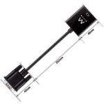 Ewent EW9866 Convertidor VGA a HDMI con Audio - Resolucion Maxima de 1920 x 1200 pixeles - No Drivers - Color Negro - Imagen 4