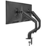 Ewent Soporte de Mesa Contrapeso Giratorio e Inclinable para Monitor/TV 16Kg - 2 Brazos - 17-32" - Color Negro - Imagen 2
