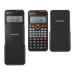 ErichKrause SC-222 Classic Calculadora Cientifica con Pantalla LCD de 10 Digitos - 240 Funciones Integradas - Alimentacion Solar y Bateria - Color Negro - Imagen 2