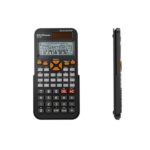 ErichKrause SC-222 Classic Calculadora Cientifica con Pantalla LCD de 10 Digitos - 240 Funciones Integradas - Alimentacion Solar y Bateria - Color Negro - Imagen 3