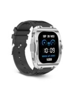 Ksix Hero Smartwatch - Pantalla AMOLED 1,95? AMOLED - Autonomia Hasta 7 Dias - Modos Deporte y Salud, Llamadas, Asistentes de voz - IP68 - Color Negro - Imagen 2