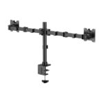 Aisens Soporte de Mesa Eco Giratorio e Inclinable para Monitor/TV 20Kg (3 Pivotes - 2 Brazos) de 17-35" - Color Negro - Imagen 3