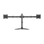 Aisens Soporte de Mesa Eco con Peana Giratorio e Inclinable para Monitor/TV 20Kg (3 Pivotes - 2 Brazos) de 17-35" - Color Negro - Imagen 2