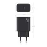 Aisens Cargador GaN 30W - USB-C PD3.0 - Color Negro - Imagen 4