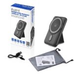 Ewent EW1162 Powerbank Magsafe 10000mAH 22.5W PD y QC - USB-C, USB-A - Color Negro - Imagen 4