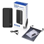 Ewent EW1163 Powerbank 20000mAH 22.5W PD - USB-A, USB-C - Color Negro - Imagen 4