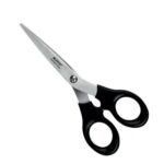 Leitz Tijeras de Acero Inoxidable 16.5cm - Ideales para Casa, Colegio, Oficina - Color Negro - Imagen 2
