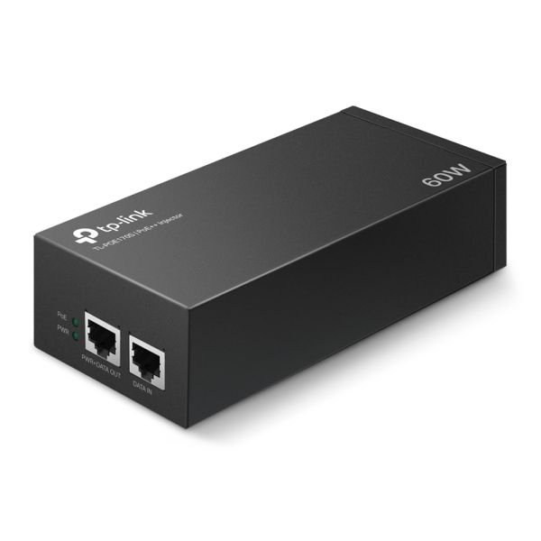 311213_1 TP-Link Inyector PoE++ - 2 Puertos Gigabit - Hasta 60W - Plug & Play - Imagen 1