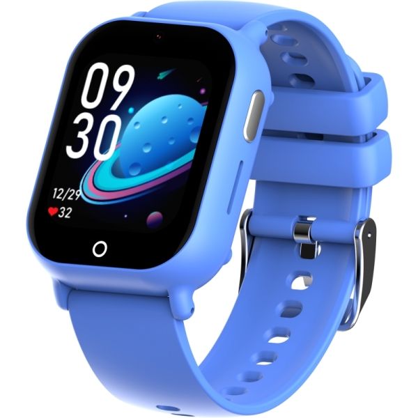 311783_1 DCU Tecnologic Smartwatch Kids 4G - Video Llamadas - Localizacion en Tiempo Real - Chat de Voz - Monitoreo del Sueño - Juego de Matematicas - Color Azul - Imagen 1