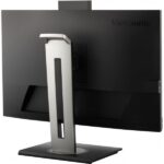 ViewSonic VG2756V-2K Monitor LED 27" IPS QHD 2K HDR - Respuesta 5ms - Altavoces 10W - Webcam - 16:9 - Ajustable en Altura, Giratorio e Inclinable - HDMI, DisplayPort, Audio, USB-C, RJ45 - Angulo de Vision 178º - VESA 100x100mm - Imagen 5