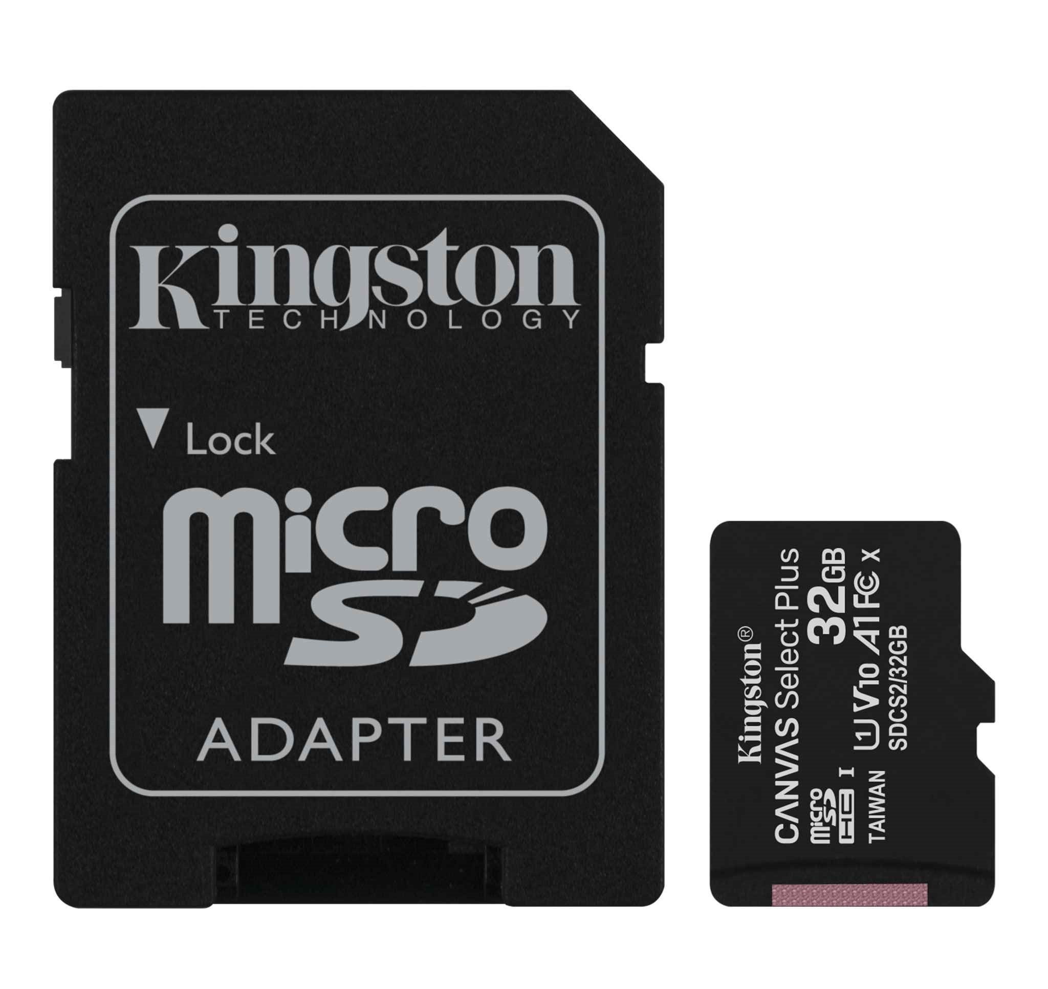 32gb Tarjeta Micro SDHC 32GB Clase 10 100MB/s Canvas Select Plus + Adaptador SD - Imagen 1