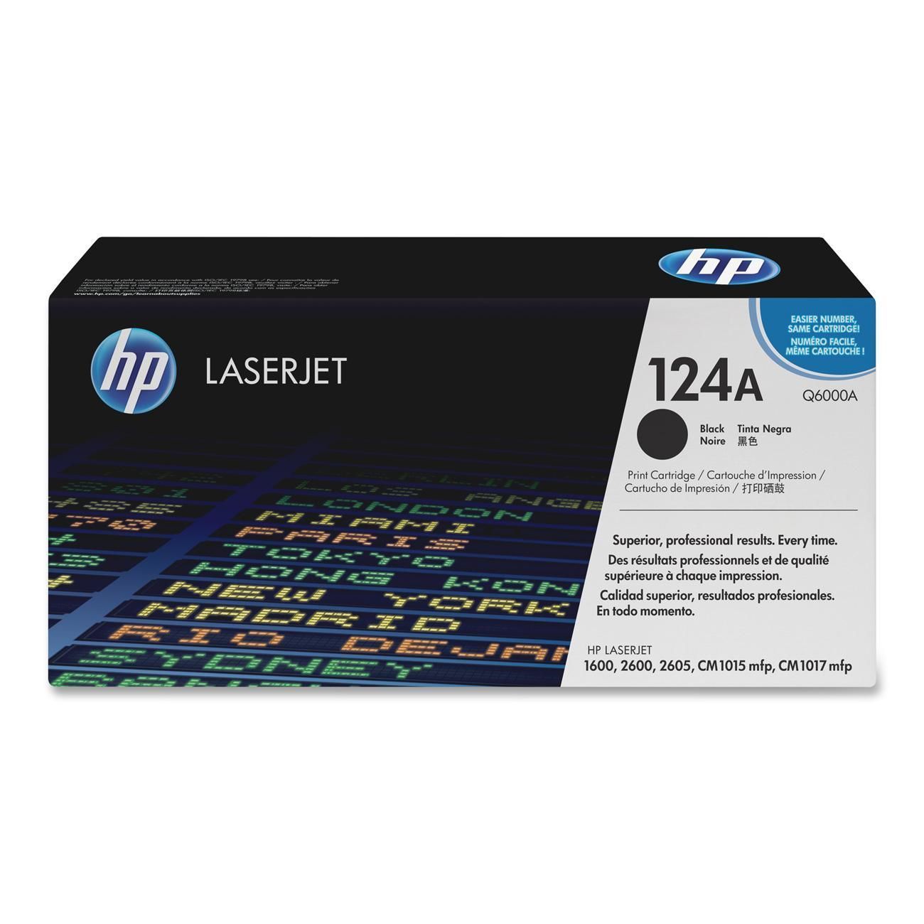 39425_1 HP Q6000A 124A Negro 2500 copias Original - Imagen 1