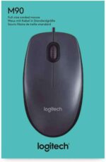 Logitech M90 Raton USB 1000dpi - 3 Botones - Uso Ambidiestro - Color Negro - Imagen 5