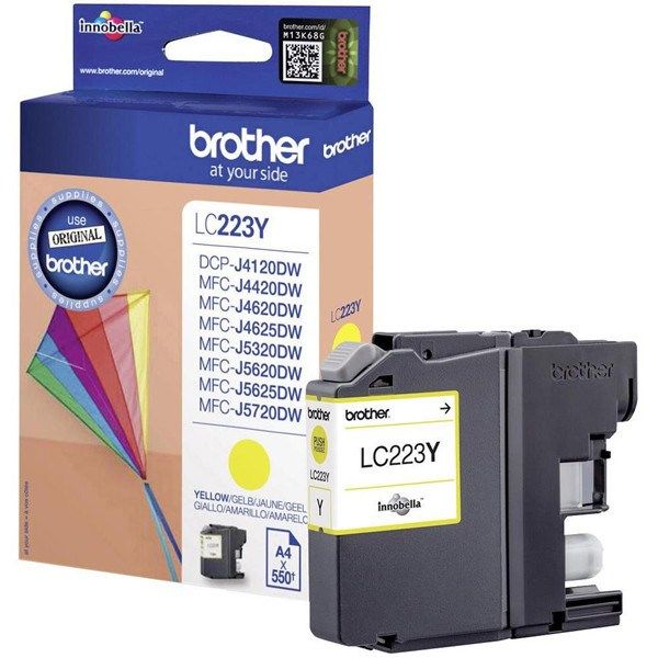42701_1 Brother LC223 Amarillo Original - Imagen 1