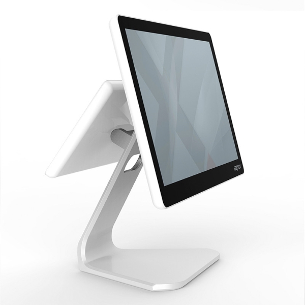 468448_1 Approx TPV con Pantalla Capacitiva 15.6" + Visor 10.1" Intel Celeron N5095 QC 2.0GHz - 8GB DDR4 - 256GB SSD - Altavoces - WiFi, Bluetooth, RJ45, HDMI, USB 2.0, USB 3.0, COM, Audio - Color Blanco - Imagen 1