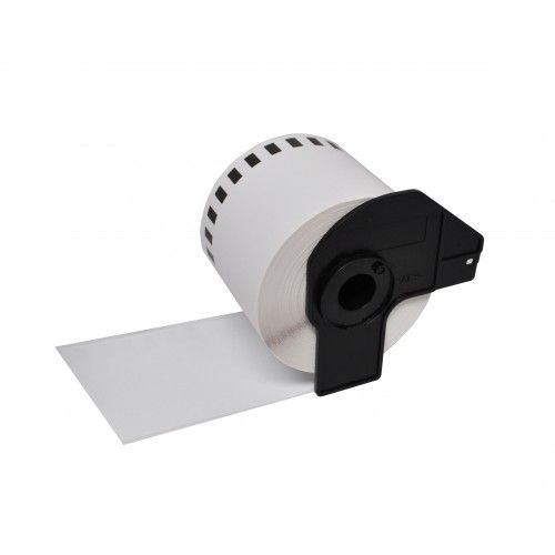 49718_1 Brother DK22205 Cinta Blanca Continua de Papel Térmico Genérico DK-22205 62mm x 30,48m - Imagen 1