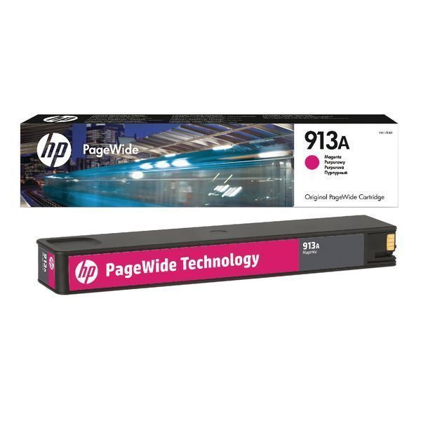 51334_1 HP 913A (F6T78AE) Magenta Original - Imagen 1