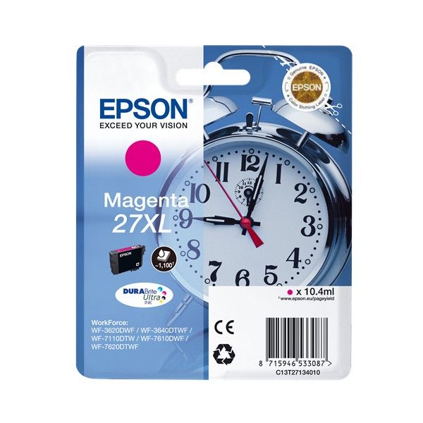 65208_1 EPSON T2713 27XL Magenta Original - Imagen 1