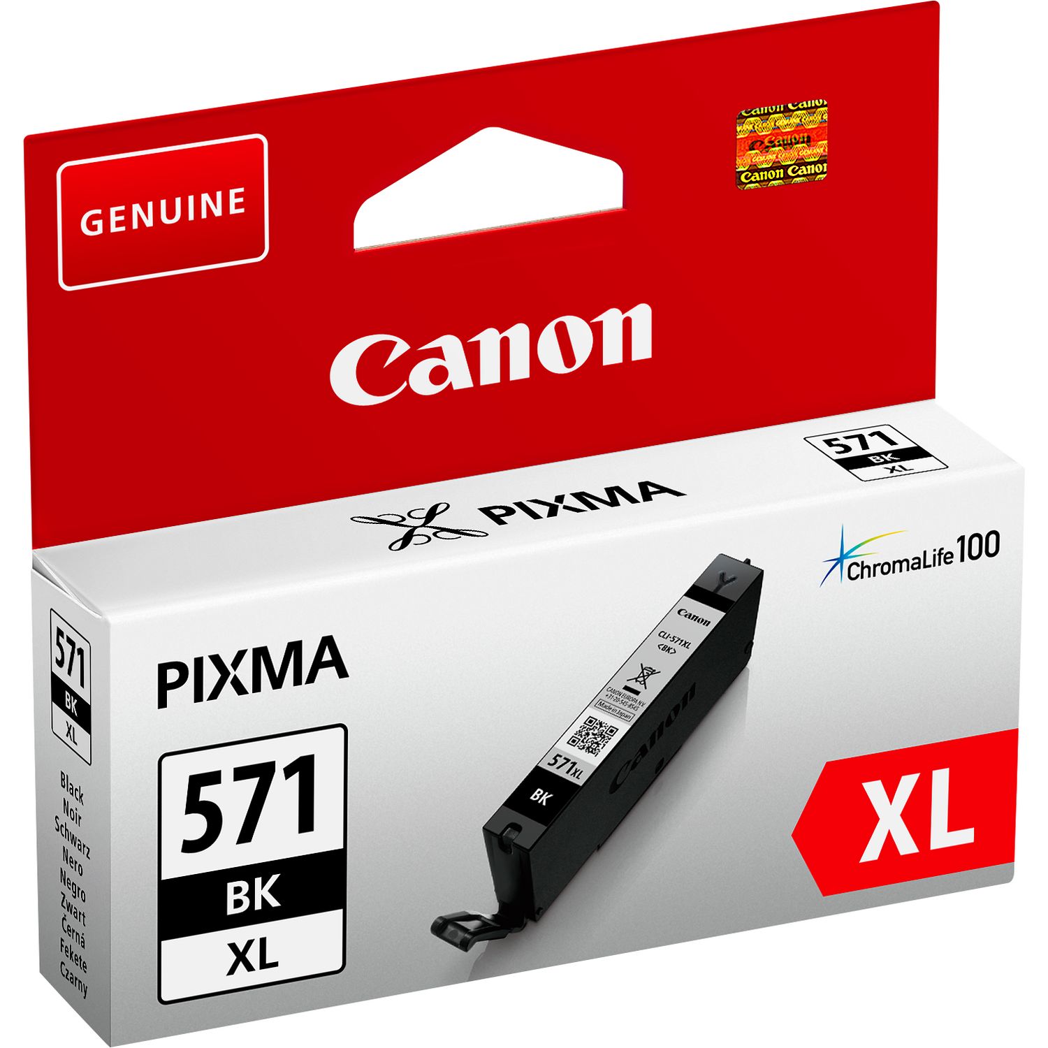 65308_1 Canon 571XL Negro Original - Imagen 1