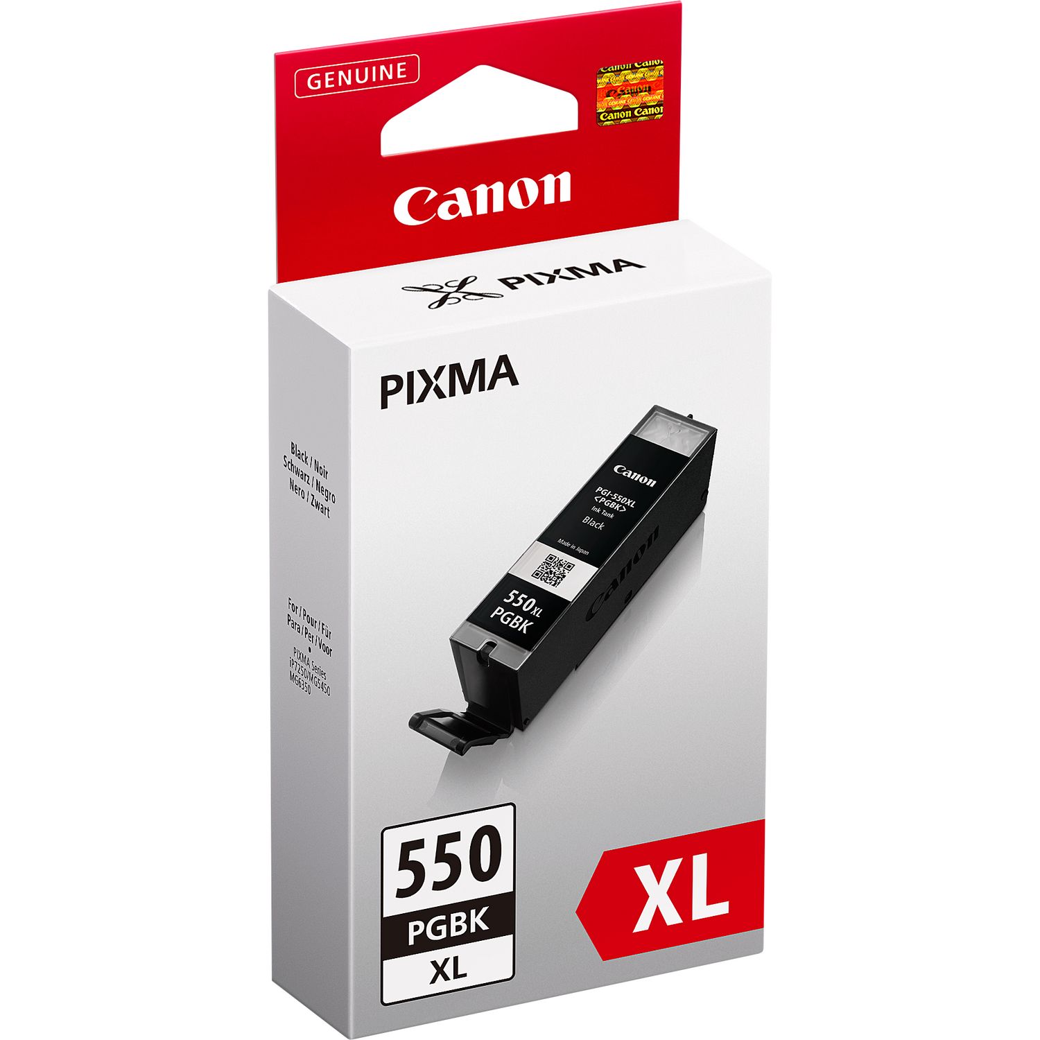 65348_1 Canon 550XL Negro Original - Imagen 1