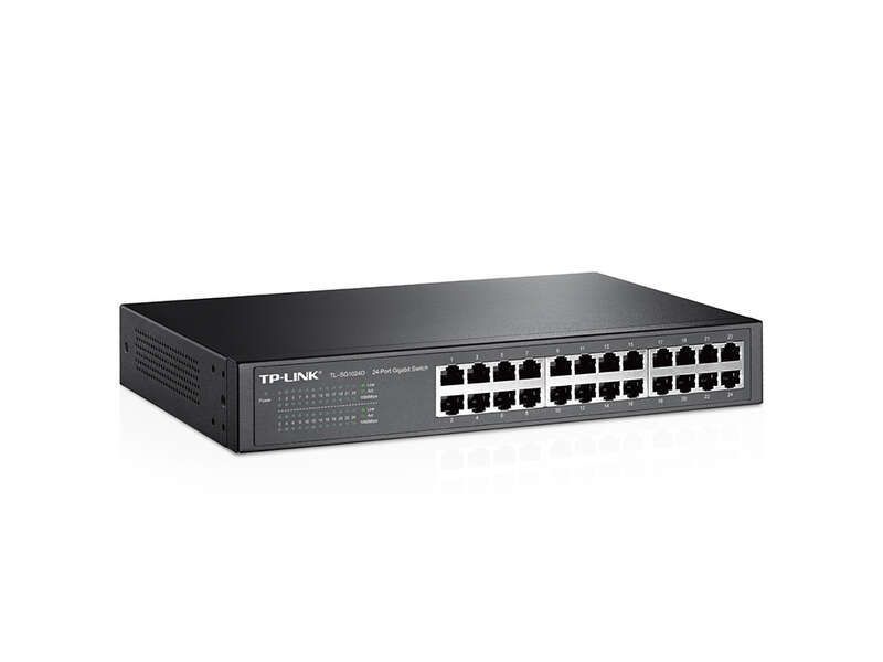 80032_1 TP-Link TL-SG1024D Switch 24 Puertos Gigabit Rack 19" - Imagen 1