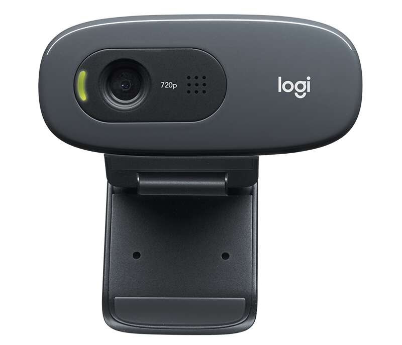 81605_1 Logitech C270 Webcam HD 720p - 3Mpx - USB 2.0 - Microfono Integrado - Angulo de Vision 60º - Enfoque Fijo - Cable de 1.50 - Color Negro - Imagen 1