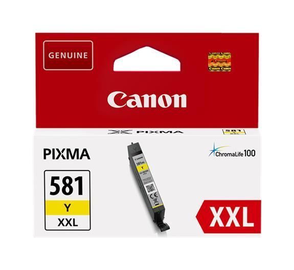 87666_1 Canon CLI581XXL Amarillo Original - Imagen 1