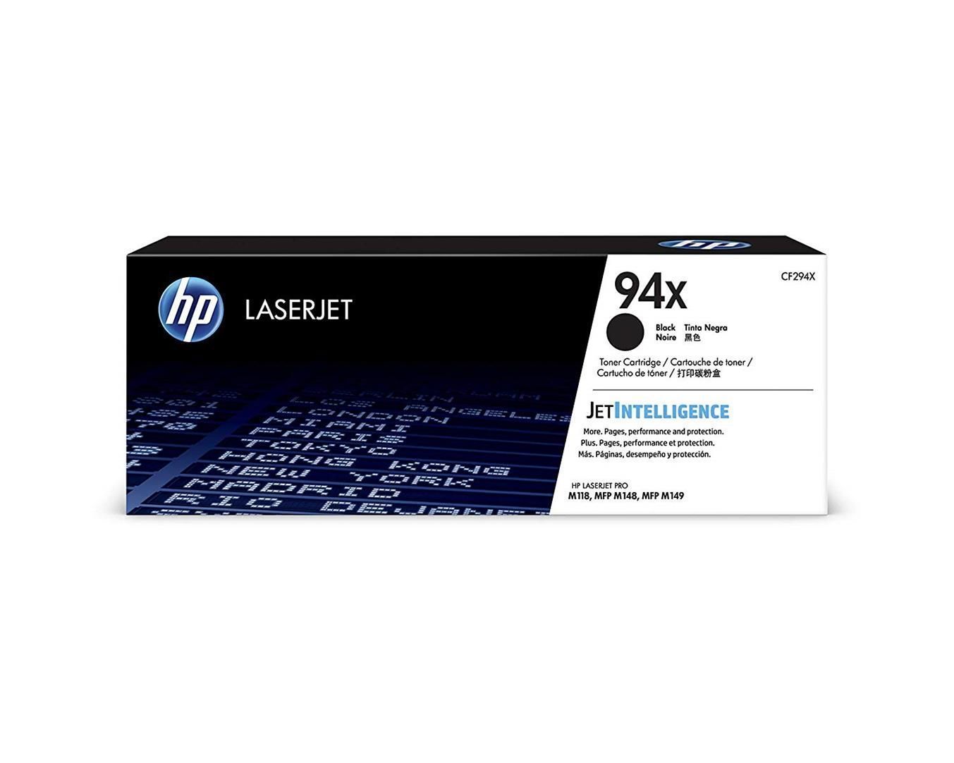 90317_1 HP CF294X 94X Negro 2800 copias Original - Imagen 1