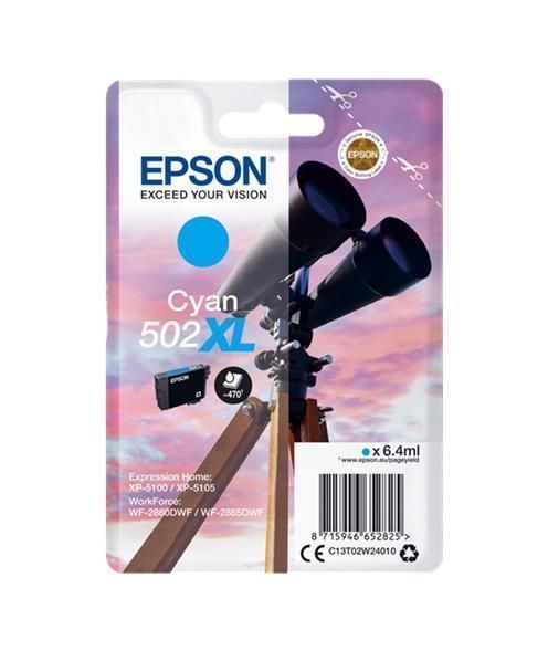 90977_1 EPSON 502XL Cian Original - Imagen 1