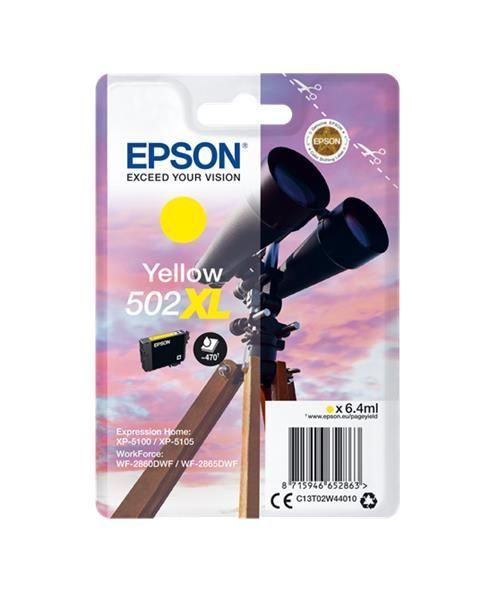 90999_1 EPSON 502XL Amarillo Original - Imagen 1
