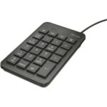 Trust Xalas Teclado Numerico USB - Ultra Delgado - 23 Teclas Perfil Bajo - Cable de 1.50m - Color Negro - Imagen 2
