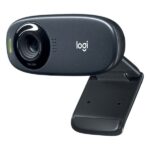 Logitech C310 Webcam HD 720p - 5Mpx - USB 2.0 - Micrófono Integrado - Angulo de Visión 60º - Enfoque Fijo - Cable de 1.50 - Color Negro
