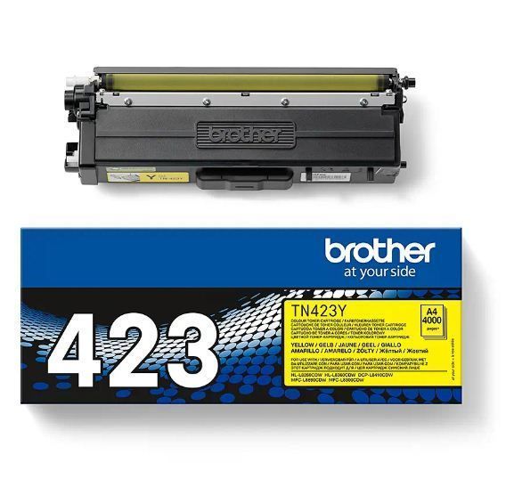 tn423y Brother TN423 Original Amarillo 4000 copias - Imagen 1